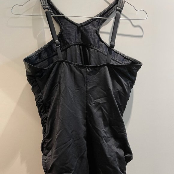 One piece black swimsuit with high neck - Picture 3 of 3